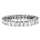 Asscher Cut Diamond Eternity Band